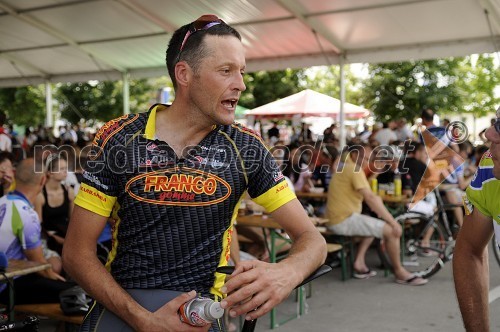 Primož Čerin, zmagovalec maratona Franja 2010