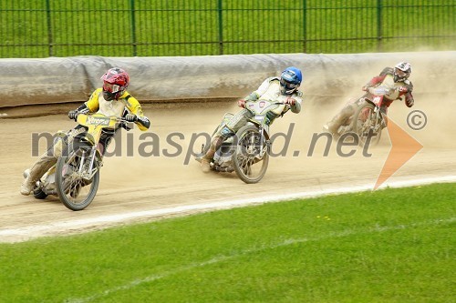 Rafal Trojanowski, Poljska, Aleš Kraljič, Slovenija in Guglielmo Franchetti, Italija