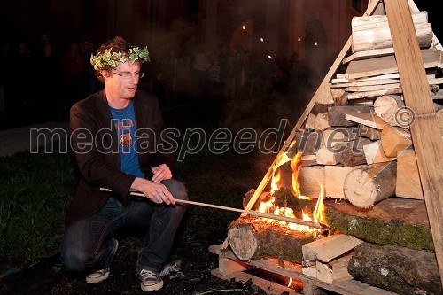 Tadej Golob, pisatelj in dobitnik Kresnikove nagrade 2010