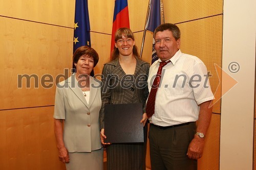 Dr. Andreja Špernjak, Fakulteta za naravoslovje in matematiko Univerze v Mariboru in starši