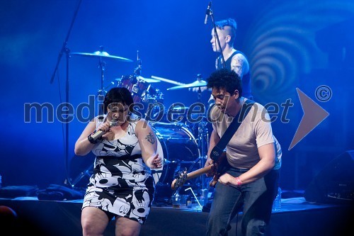 Beth Ditto, pevka skupine Gossip in kitarist