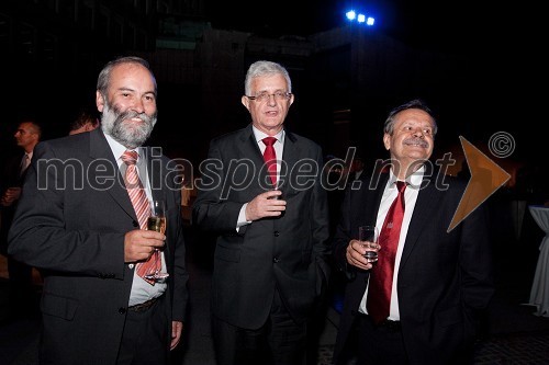 ..., dr. Pavel Gantar, predsednik Državnega zbora Republike Slovenije in prof. dr. Radovan Stanislav Pejovnik, rektor univerze v Ljubljani