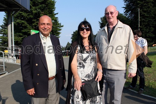 Dr. Shyam Patiar, Director Skills Development, Coleg Llandrillo, mag. Helena Cvikl, direktorica Višje strokovne šole za gostinstvo in turizem v Mariboru (VSGT) ter Cllr. John Bellis, Chair of the Corporation, Coleg Llandrillo Cymru