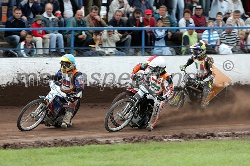 Izak Šantej (Slovenija), Norbert Magosi (Madžarska) in Mattia Carpanese (Italija)