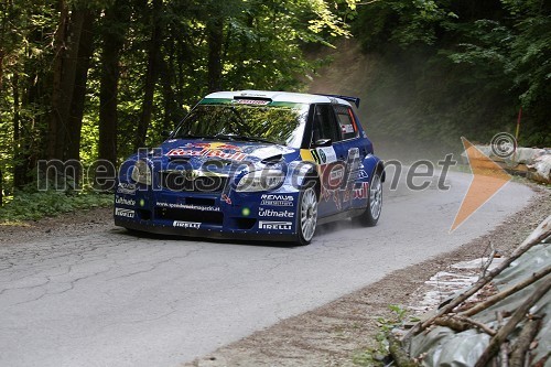 Raimund Baumschlager, voznik in Thomas Zeltner, sovoznik, ekipa Remus Racing