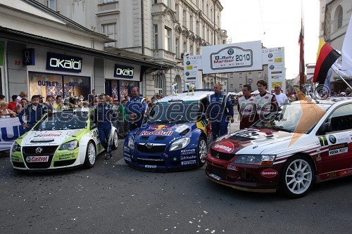 Bernhard Ettel in Andreas Waldherr, ekipa VW Motorsport Team Austria, Thomas Zeltner in Raimund Baumschlager, ekipa Remus Racing ter Andreas Schindlbacher in Beppo Harrach, ekipa DiTech racing team