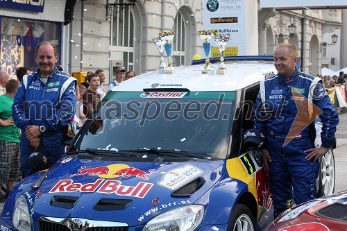 Thomas Zeltner in Raimund Baumschlager, ekipa Remus Racing