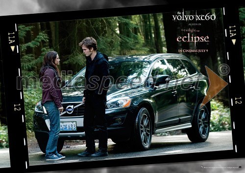 Twilight saga: Mrk produkcijske hiše Summit Entertainment tudi tokrat z Volvom XC60