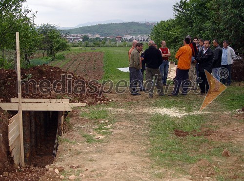 Tunel, ki so ga izkopali za snemanje