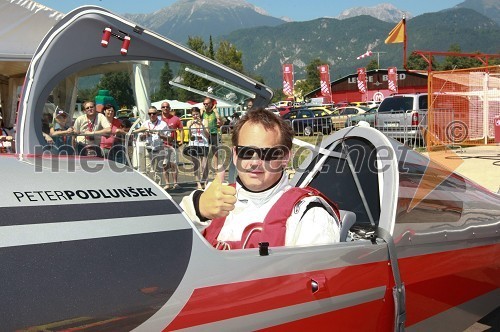 Peter Podlunšek, podjetnik, pilot