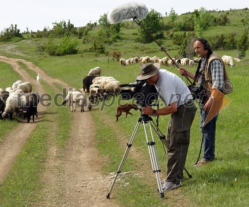 Valentin Perko, direktor fotografije med snemanjem v naravi