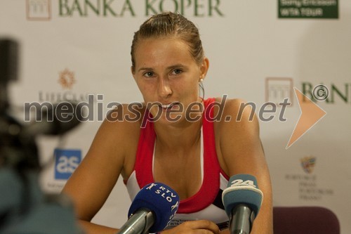 Slovenia Open 2010, dvoboj med Katarino Srebotnik in Polono Hercog