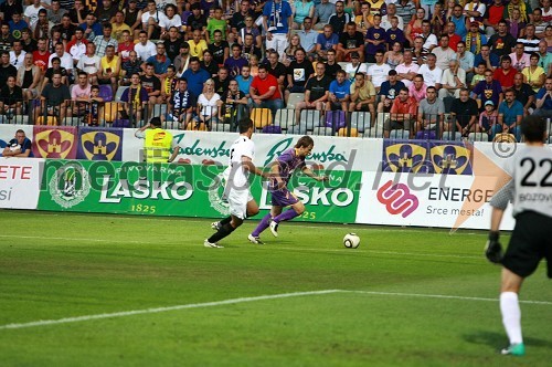 Nogometaša NK Videoton in NK Maribor