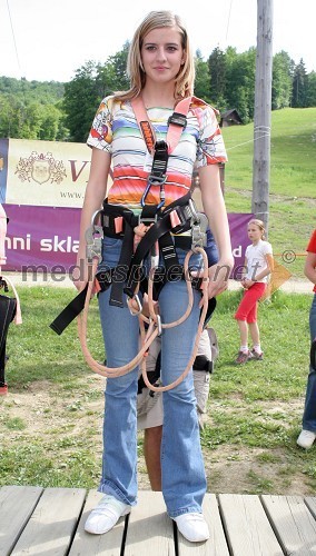 Tjaša, kandidatka za Miss Adrenalina