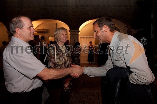 	Dr. Ivan Svetlik, minister za delo, družino in socialne zadeve in Danilo Rošker, direktor SNG Maribor