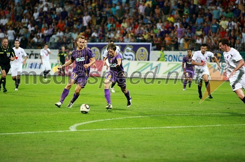 Dalibor Volaš in Dejan Mezga, nogometaša NK Maribor