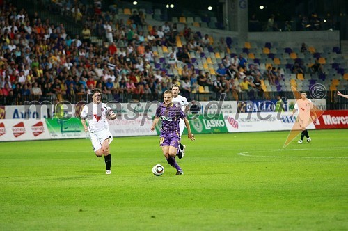 Aleš Mertelj, nogometaš NK Maribor in nogometaši NK Videoton