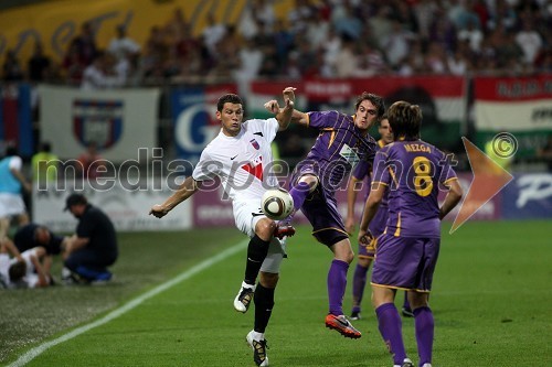 Aleš Mejač in Dejan Mezga, nogometaša NK Maribor