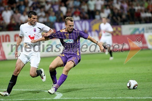 Nogometaš NK Videoton in Dalibor Volaš, nogometaš NK Maribor