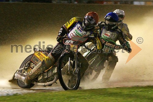 Denis Andersson (Švedska), Patryk Dudek (Poljska) in Przemyslaw Pawlicki (Poljska)