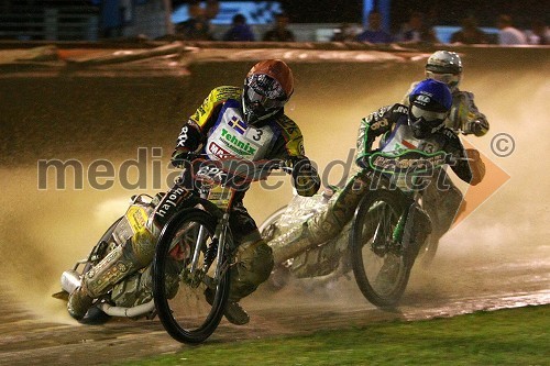 Denis Andersson (Švedska), Patryk Dudek (Poljska) in Przemyslaw Pawlicki (Poljska)