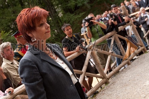 Majda Širca, ministrica za kulturo