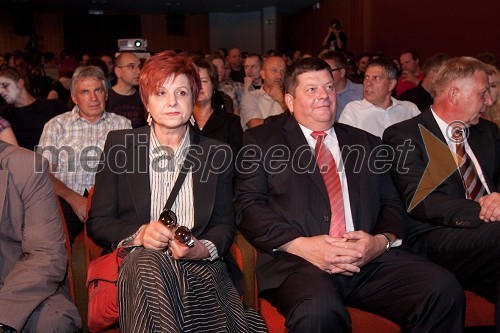 	Majda Širca, ministrica za kulturo in Franc Jurša, župan občine Ljutomer