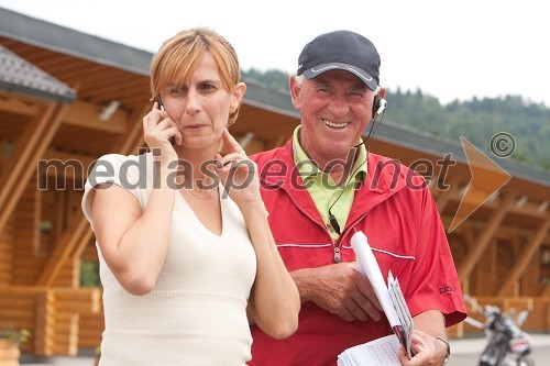 Lidija Cvetkovič in Viktor Ječnik, sodnik