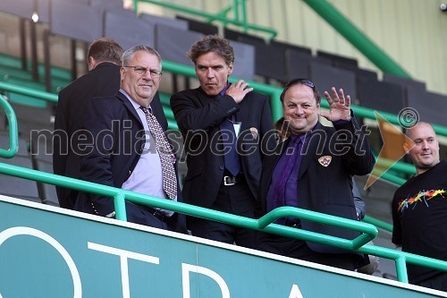 Milan Razdevšek, direktor Zavoda za turizem Maribor, David Kastelic, član uprave Zavarovalnice Maribor in Milan Jarc, lastnik podjetja Avto Jarc d.o.o.