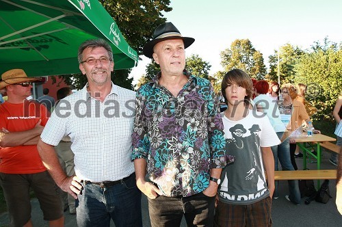 Dr. Bojan Korošec, direktor Splošne bolnišnice Murska Sobota, Vlado Kreslin, glasbenik in ...