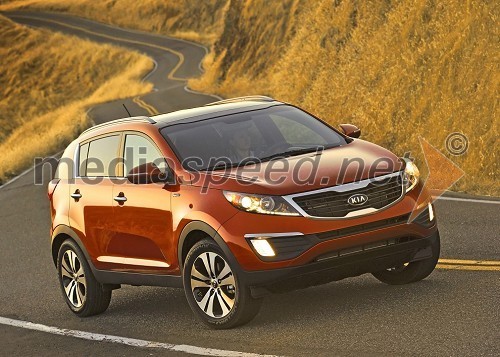 Novi Kia Sportage z najvišjo oceno za varnost (2010 Top Safety Pick) v ZDA