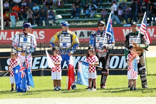 Jason Crump (Avstralija), Tomasz Gollob (Poljska), Davey Watt (Avstralija) in Greg Hancock (ZDA)