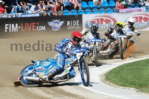 Friderik Lindgren (Švedska), Hans Andersen (Danska), Tai Woffinden (Velika Britanija) in Tomasz Gollob (Poljska)