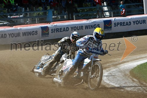 Nicki Pedersen (Danska) in Jaroslaw Hampel (Poljska)