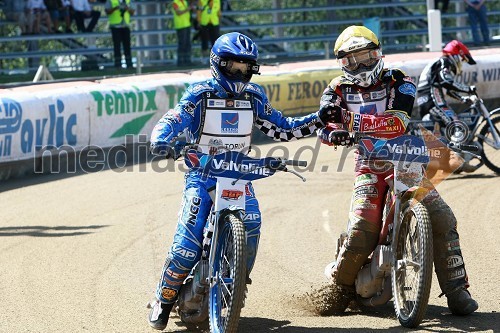 Friderik Lindgren (Švedska) in Magnus Zetterstrom (Švedska)