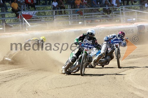 Tomasz Gollob (Poljska), Greg Hancock (ZDA) in Jurica Pavlic (Hrvaška)