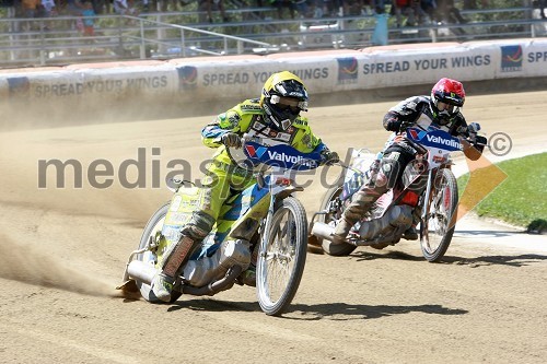 Kenneth Bjerre (Danska) in Tai Woffinden (Velika Britanija)