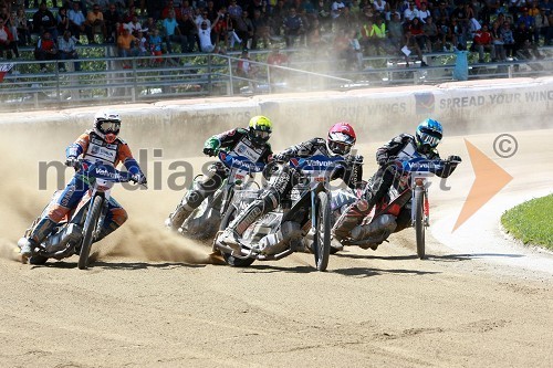 Chris Harris (Velika Britanija), Greg Hancock (ZDA), Chris Holder (Avstralija) in Tai Woffinden (Velika Britanija)