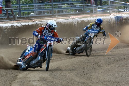 Chris Harris (Velika Britanija) in Tomasz Gollob (Poljska)