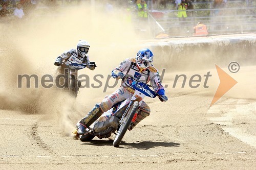 Jason Crump (Avstralija) in Jurica Pavlic (Hrvaška)