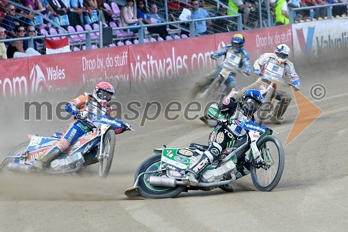 Chris Harris (Velika Britanija), Greg Hancock (ZDA), Jason Crump (Avstralija) in Friderik Lindgren (Švedska)