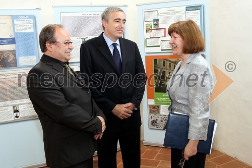 Dr. Marjan Toš, Sinagoga Maribor, Aleš Zalar, minister za pravosodje in ...