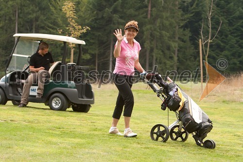 Irena Jakopič, zmagovalka Audi Ladies Cup 2010