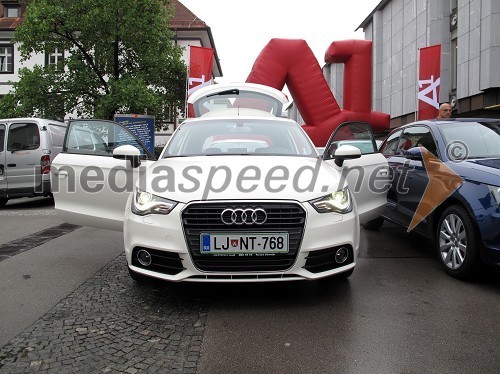 Audi A1, slovenska predstavitev