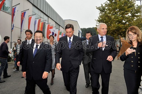 Štefan Pavlinjek, direktor podjetja Roto in predsednik Obrtne zbornice Slovenije, Borut Pahor, predsednik Vlade Republike Slovenije,  mag. Franc Pangerl, predsednik upravnega odbora družbe Celjski sejem in Breda Obrez Preskar, izvršna direktorica družbe Celjski sejem