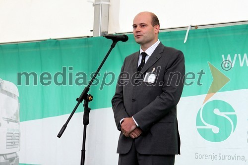 Jure Fišer, direktor družbe Gorenje Surovina d.o.o.