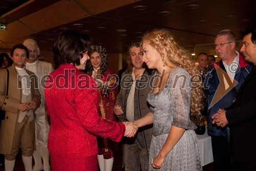 Barbara Miklič Türk in Sofia Soloviy, operna pevka