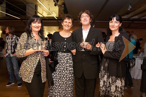 Andreja Pajtak, računovodstvo Opera Balet Ljubljana, Nevenka Verstovšek, lektorica, Marko Hribernik, dirigent in Simona Pinter, asistentka režiserja