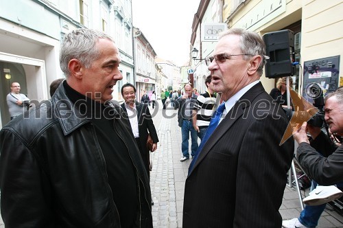 Željko Vogrin, načelnik Upravne enote Maribor in dr. Jože Glogovšek, mestni svetnik Mestne občine Maribor