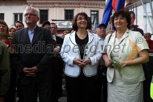 ... in Ljubica Jelušič, ministrica za obrambo